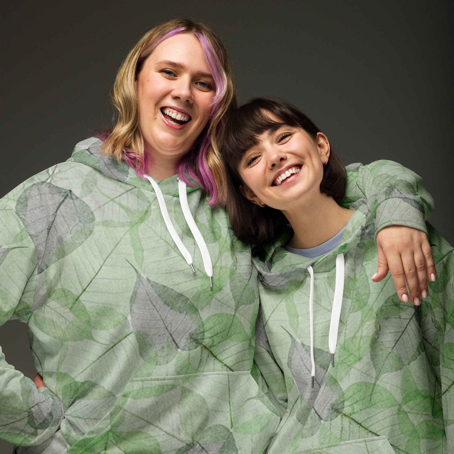 Green leaf Unisex Hoodie